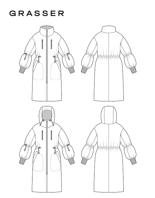 Coat, pattern №967