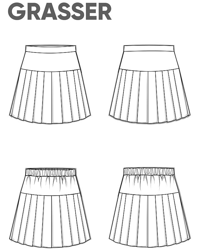 Skirt, pattern №163