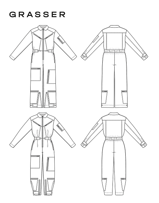 Jumpsuit, pattern №1020