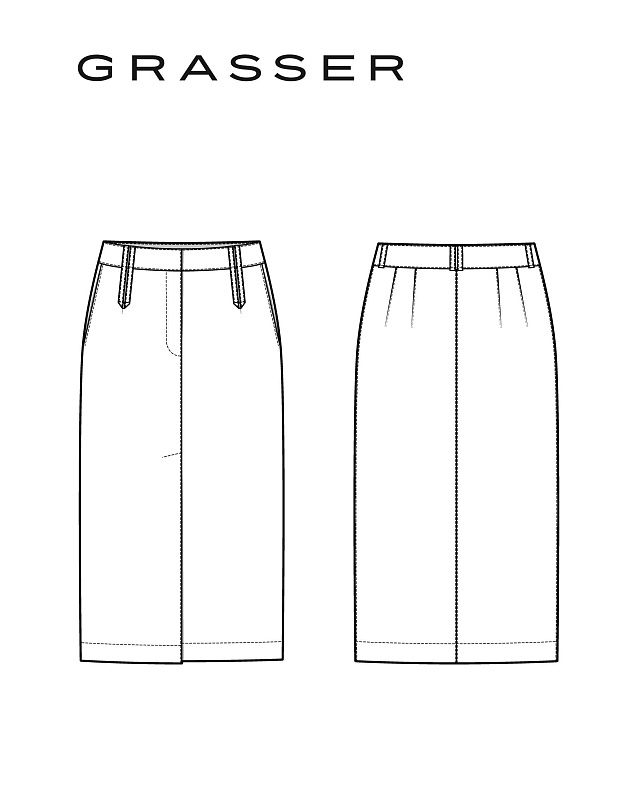 Skirt, pattern №1327