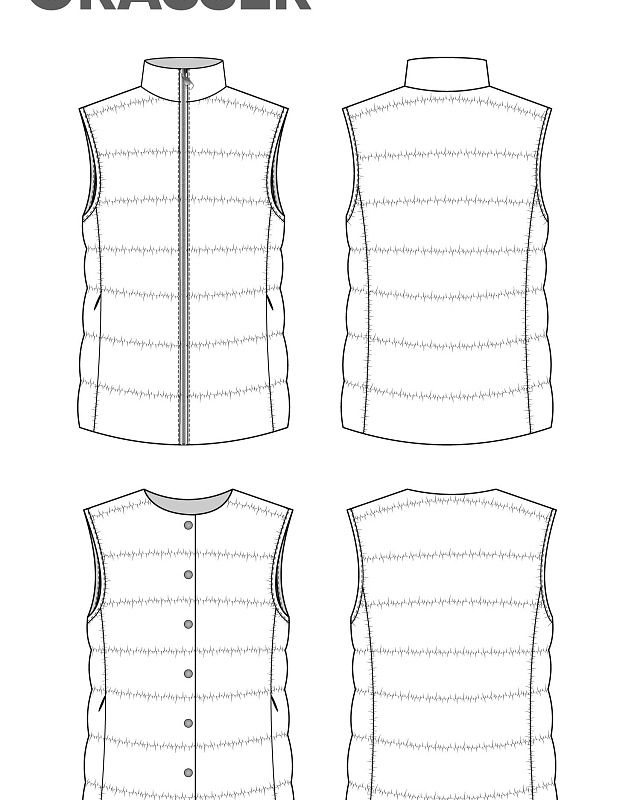 Vest 2-in-1, pattern №786