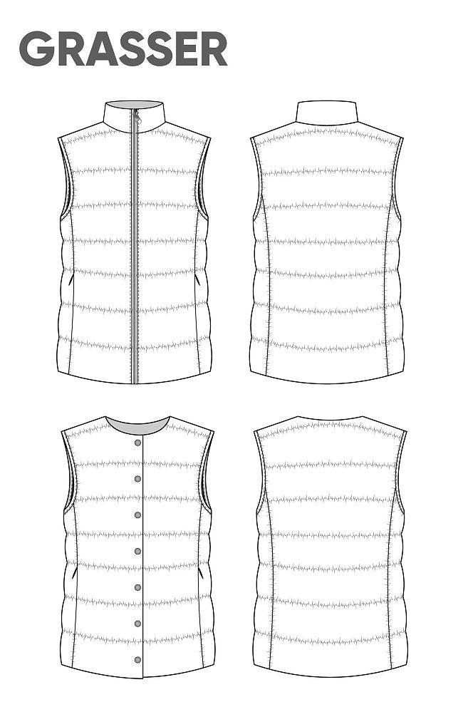 Vest 2-in-1, pattern №786