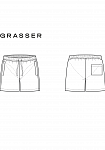 Men's swim shorts, pattern №470, photo 3