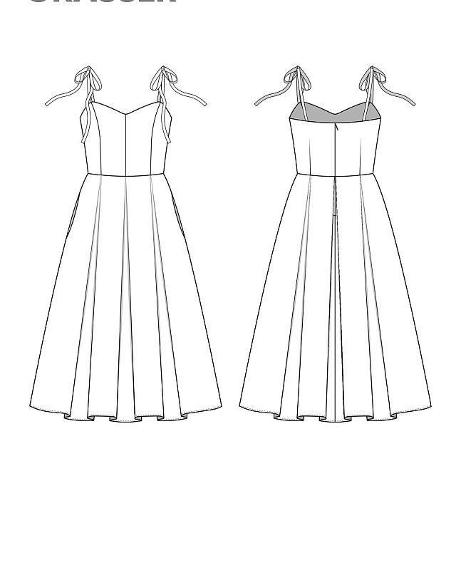 Dress, pattern №211