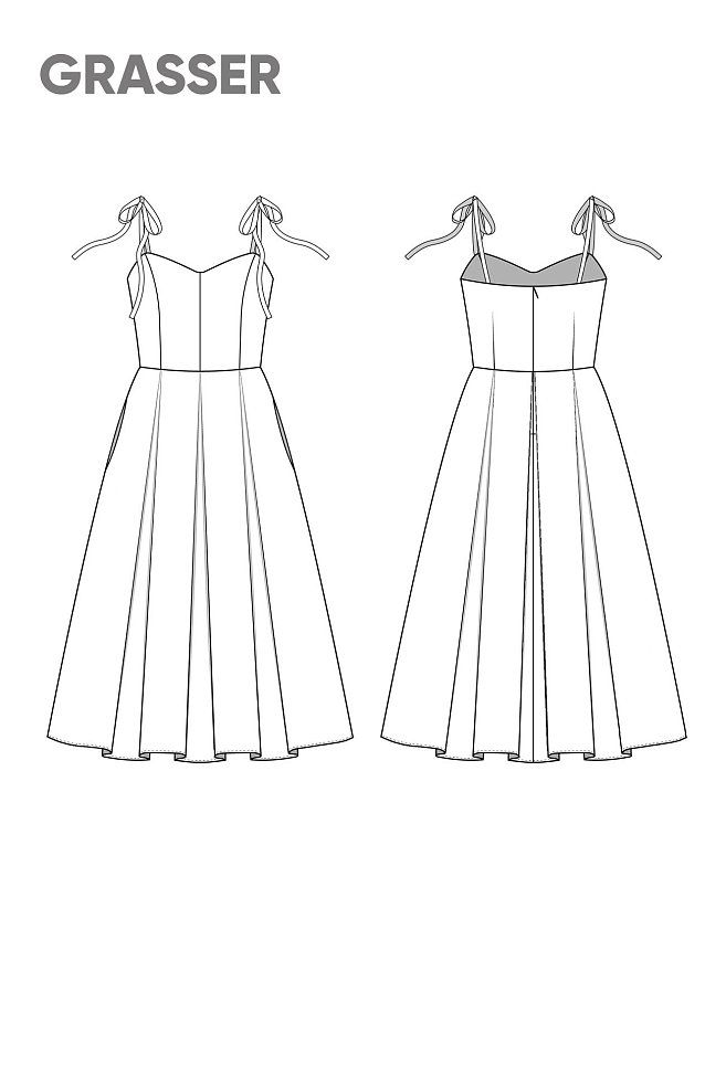 Dress, pattern №211