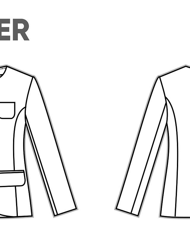 Jacket, pattern №114