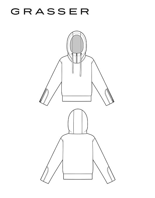 Hoodie, pattern №1181