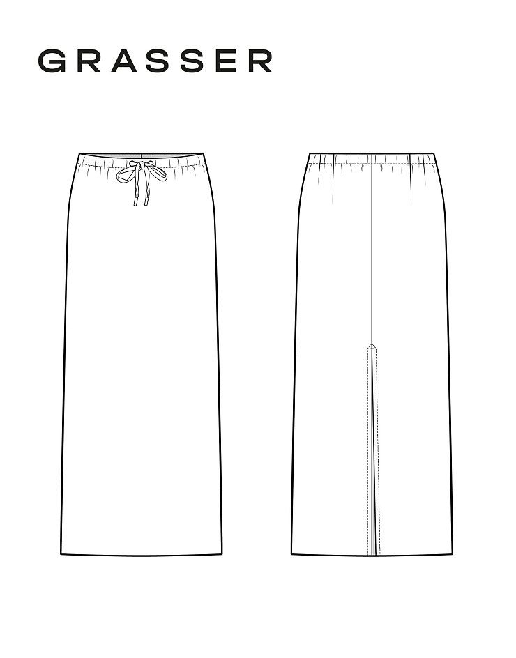 Skirt, pattern №1077