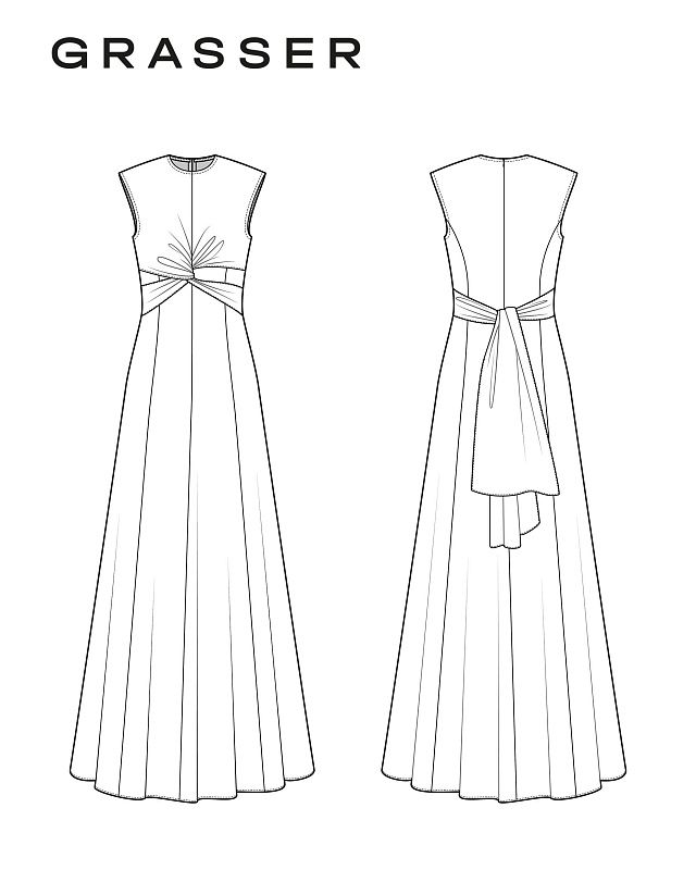 Dress, pattern №1084