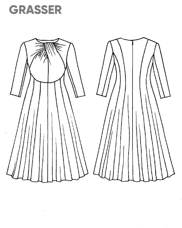 Dress, pattern №771