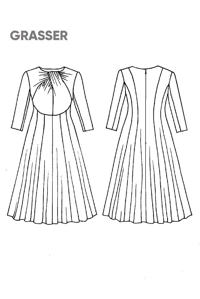 Dress, pattern №771