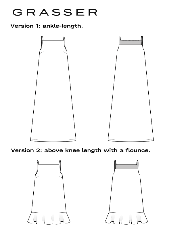 Sundress in four options, pattern №1143