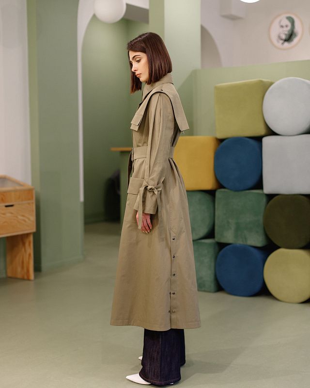 Trench coat, pattern №742