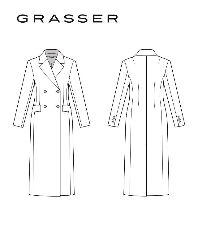 Coat, pattern №1368