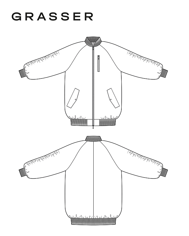 Jacket, pattern №956