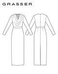 Dress in two length options, pattern №1192