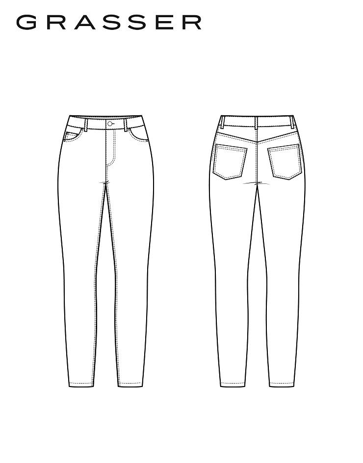 Trousers, pattern №1220
