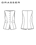 Vest, pattern №1190