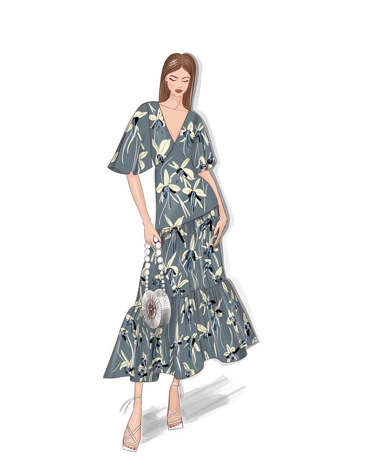 Dress, pattern №767