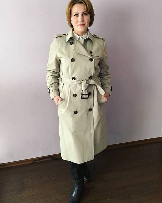 Trench coat, pattern №574