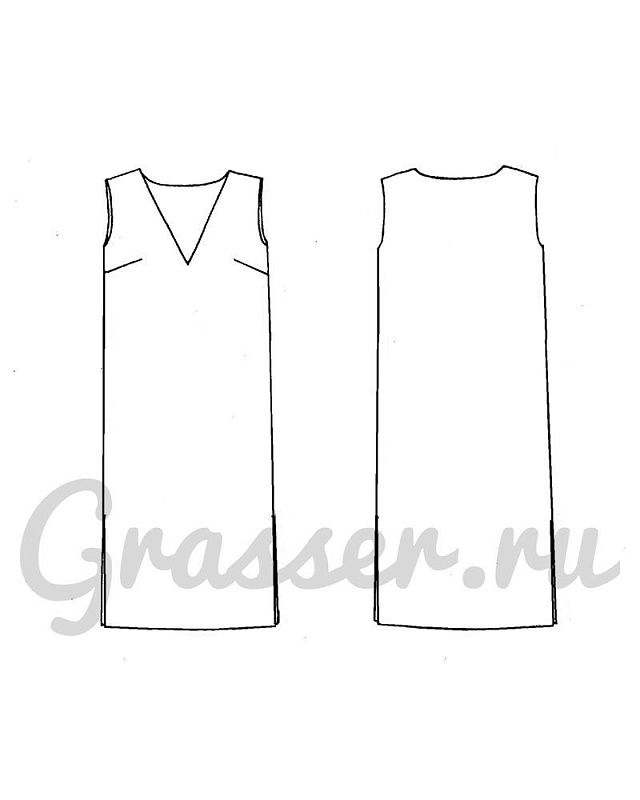 Dress, pattern №334