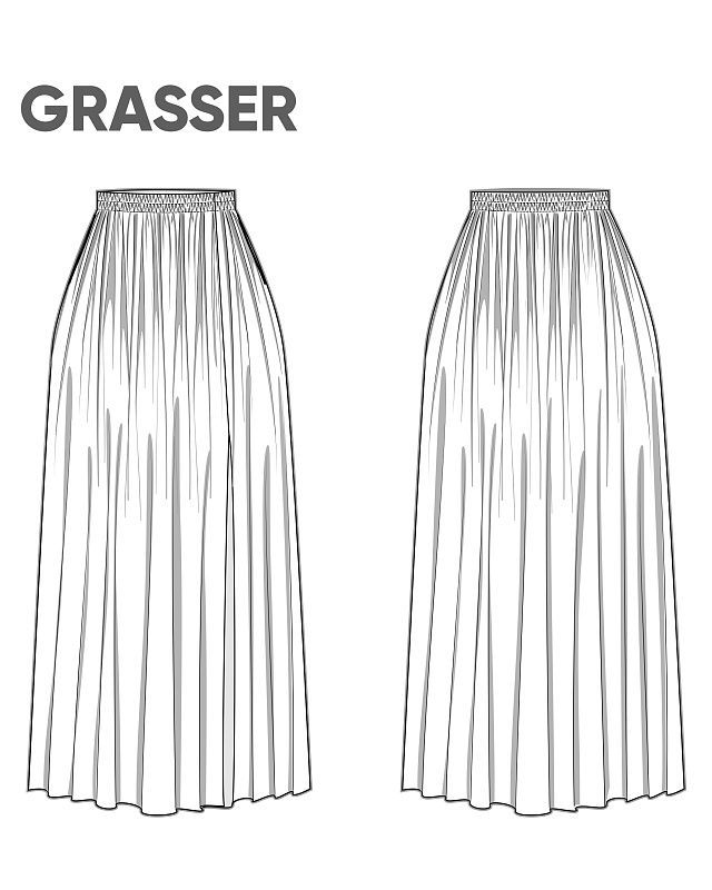 Skirt, pattern №878