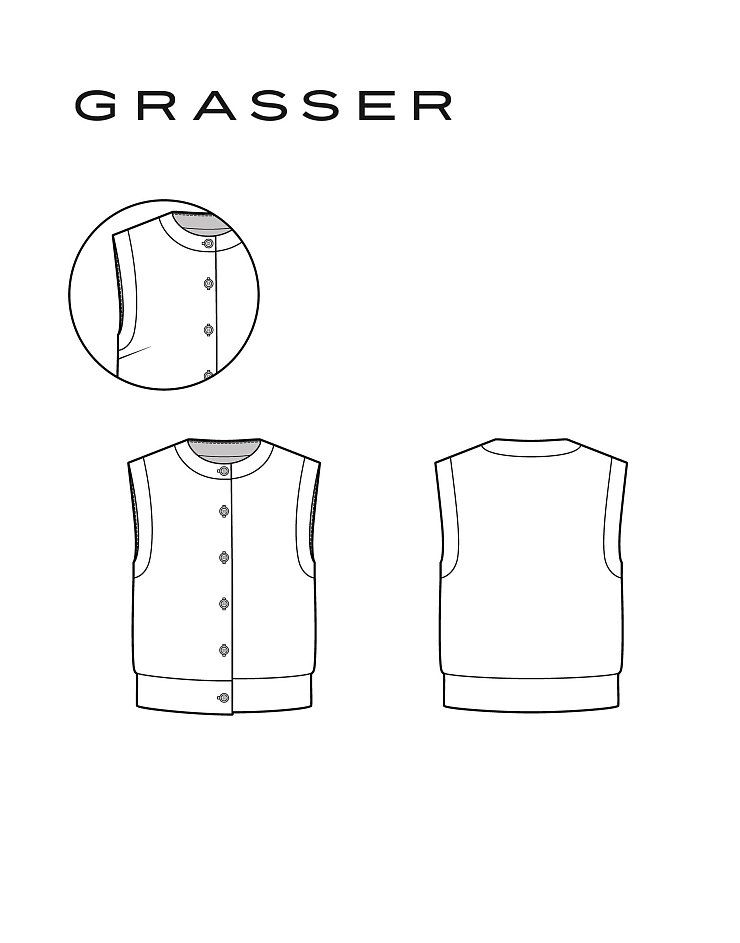 Vest, pattern №1305