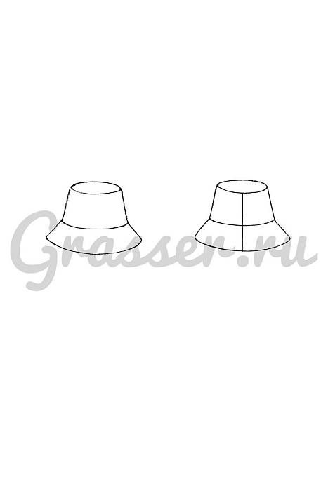 Bucket hat, pattern №690