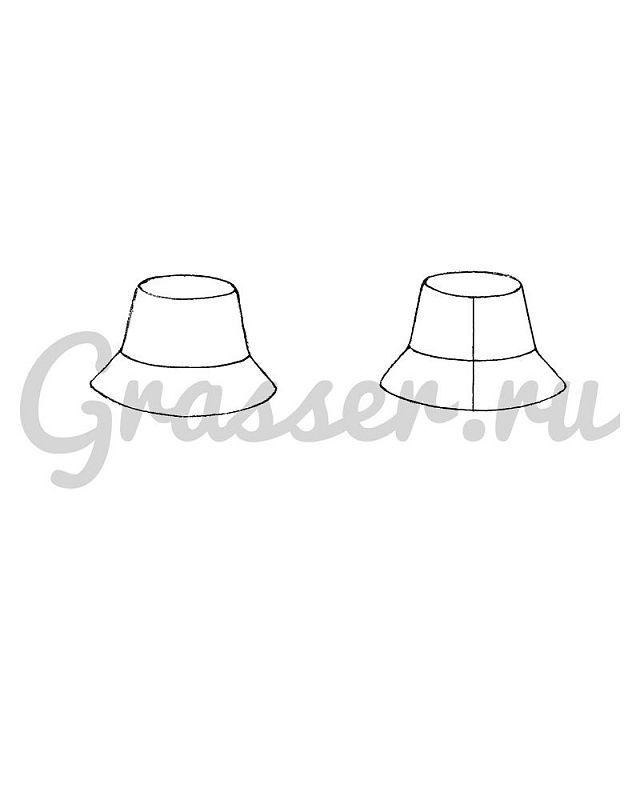 Bucket hat, pattern №690