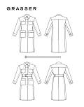 Trench coat, pattern №1011