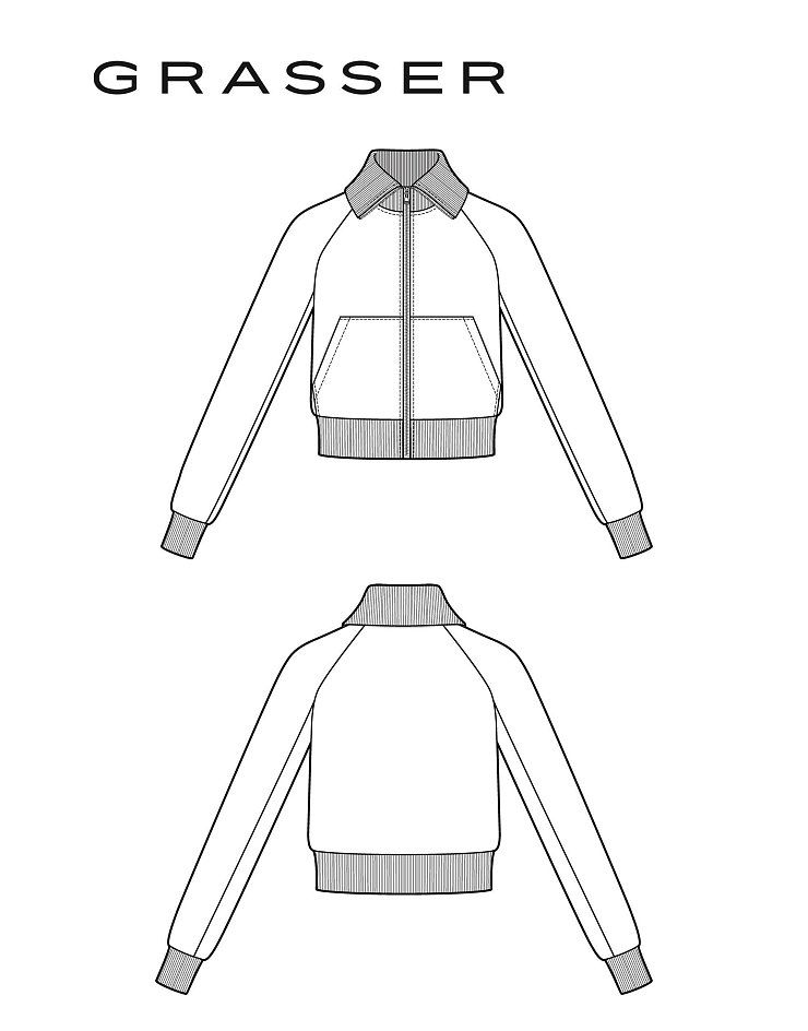 Knitted jacket, pattern №1333