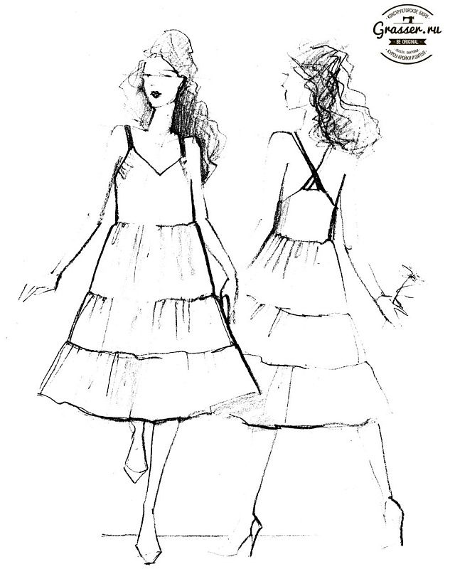 Sundress, pattern №613