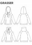 Men's hoodie and sweatshirt, pattern №811, photo 11