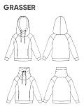 Men's hoodie and sweatshirt, pattern №811