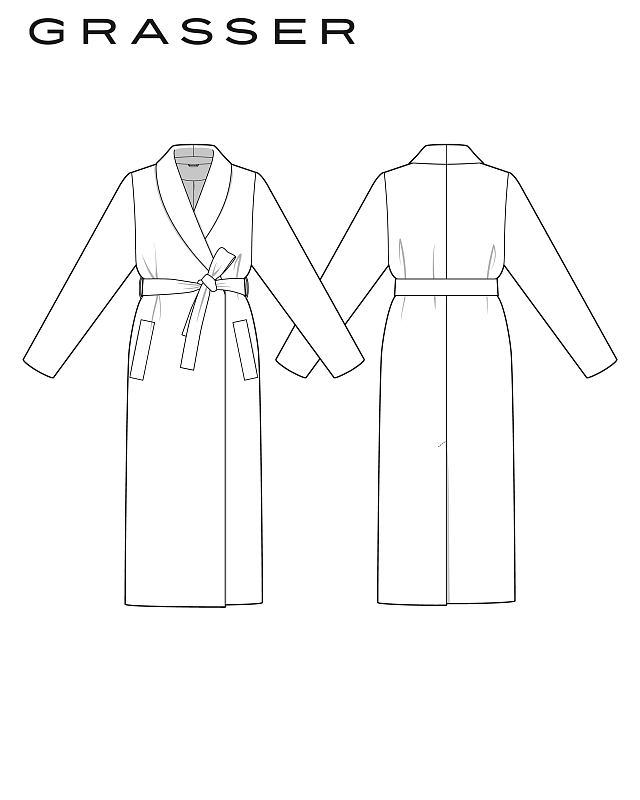 Coat, pattern №1381