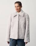 Fur jacket in two options, pattern №1382