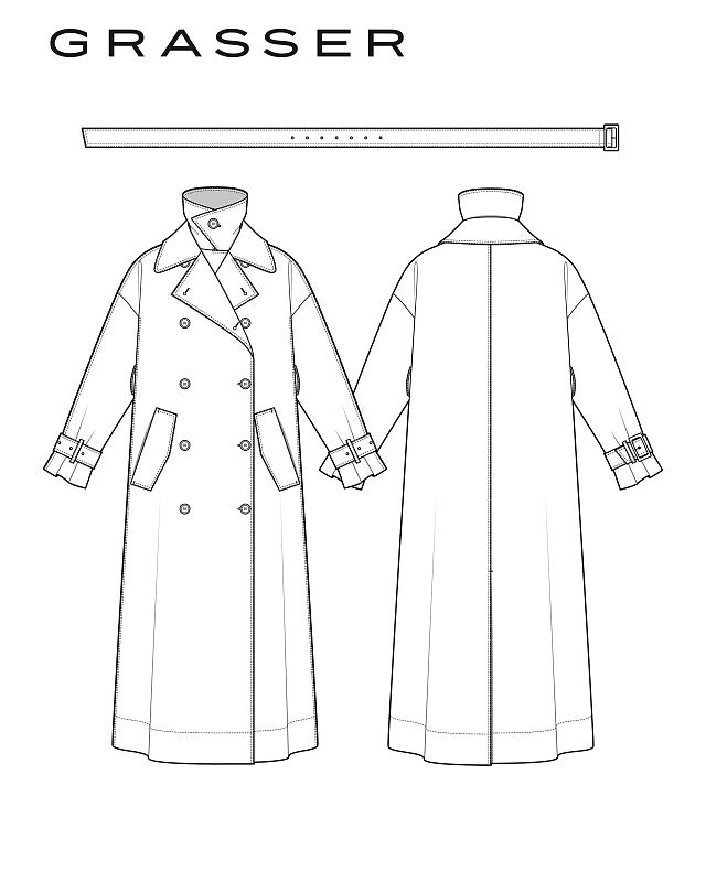 Raincoat, pattern №1208