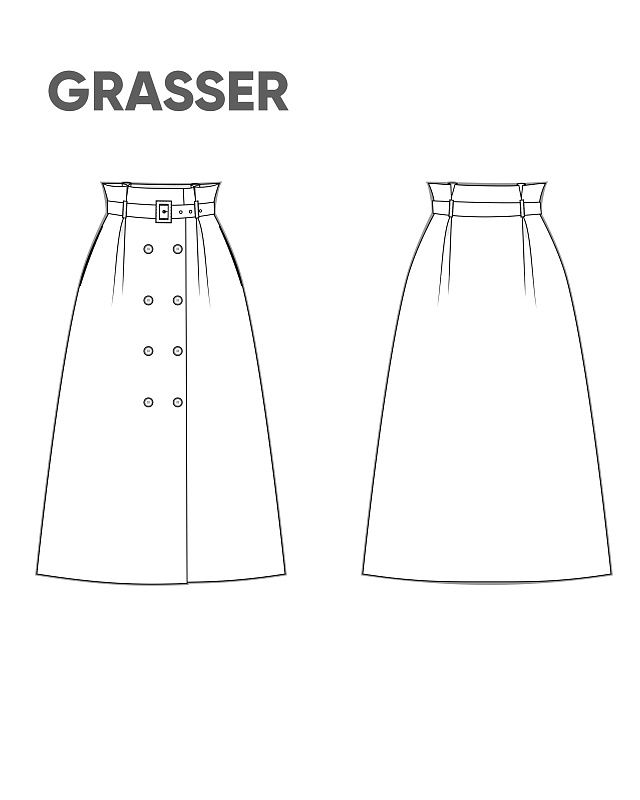 Skirt, pattern №863