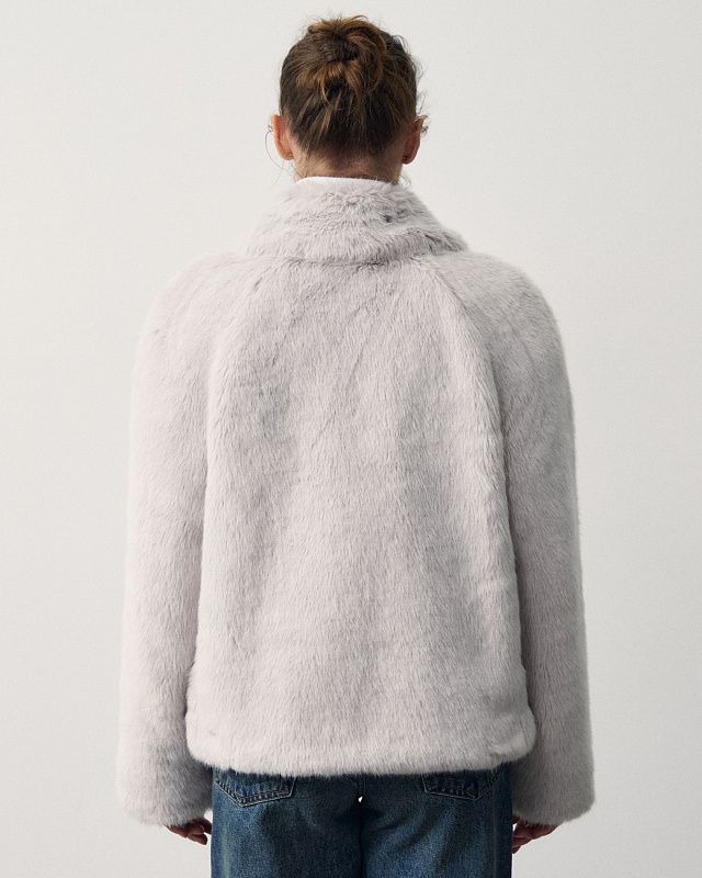 Fur jacket in two options, pattern №1382