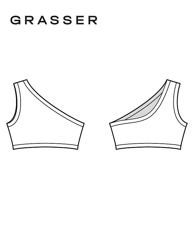 Swimsuit top, pattern №932