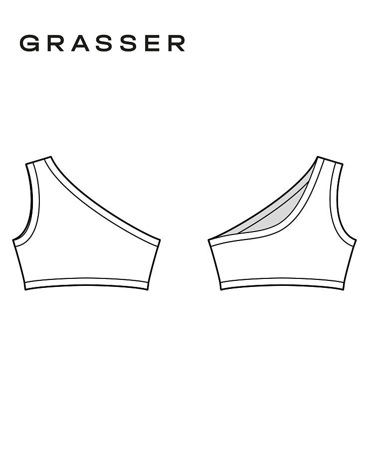 Swimsuit top, pattern №932