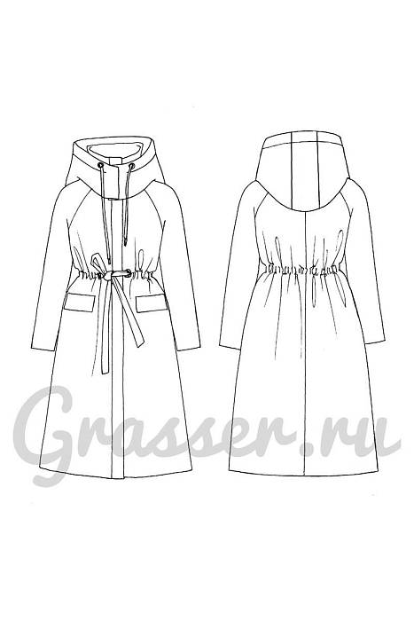 Insulated coat, pattern №707