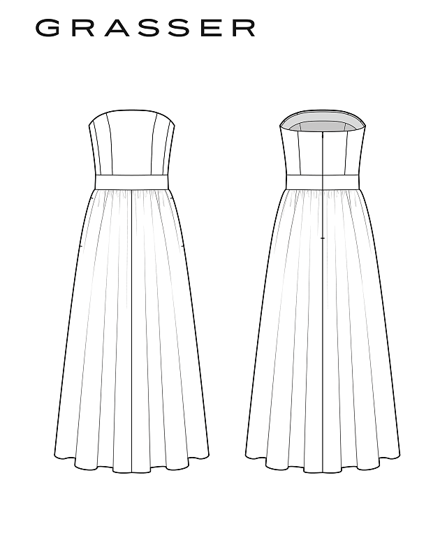 Dress, pattern №1151