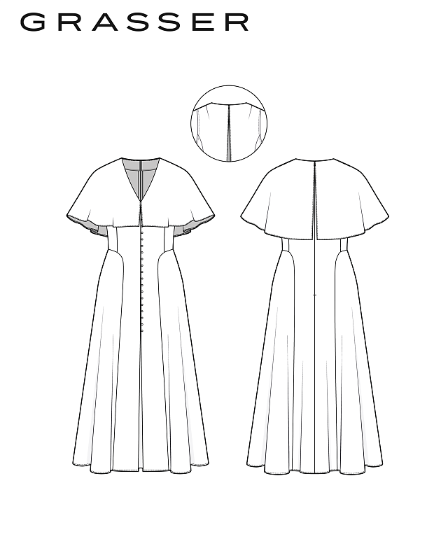 Dress, pattern №1255