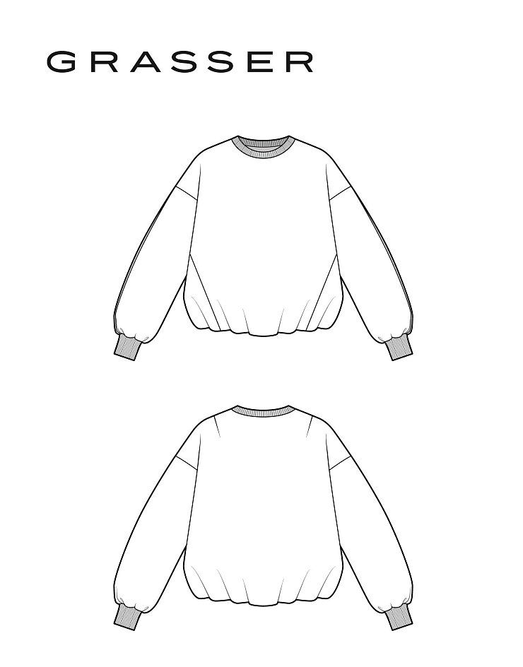 Sweatshirt, pattern №1303