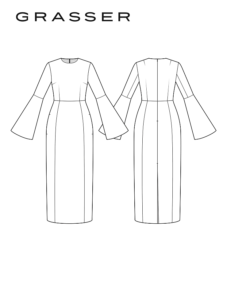 Dress, pattern №1200