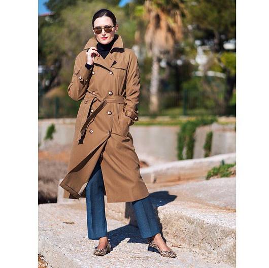 Trench coat, pattern №574