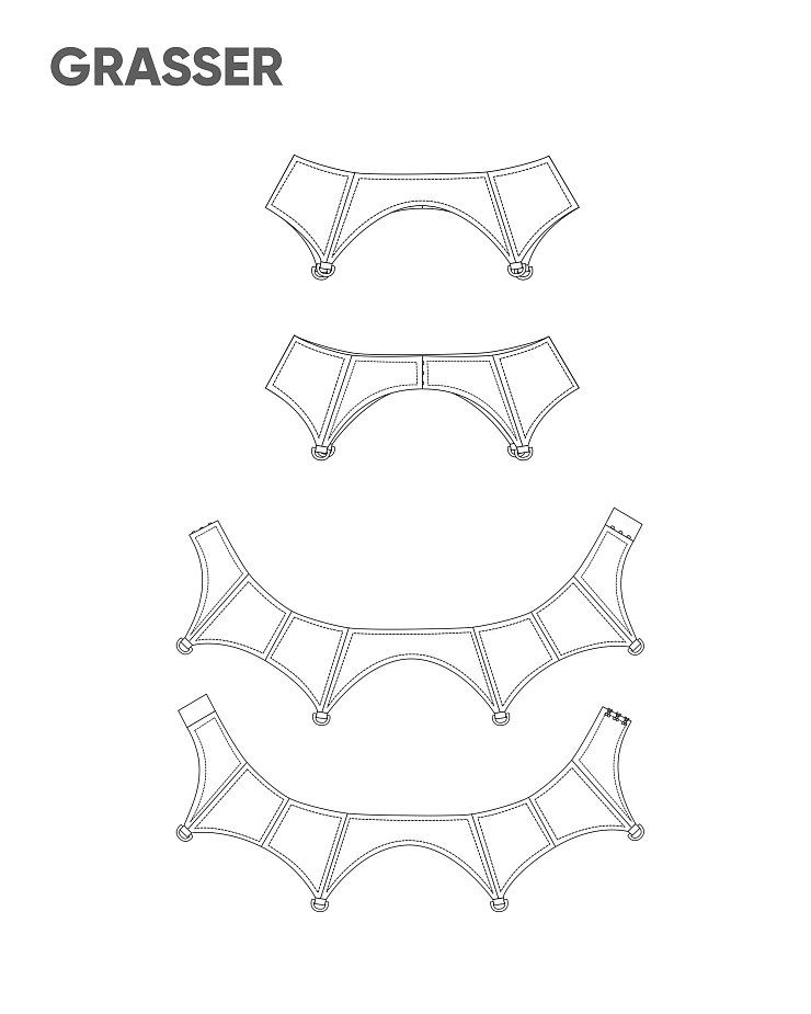 Bodice belt, pattern №777