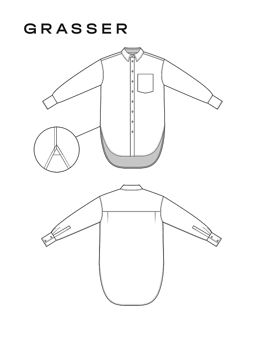 Shirt, pattern №1014