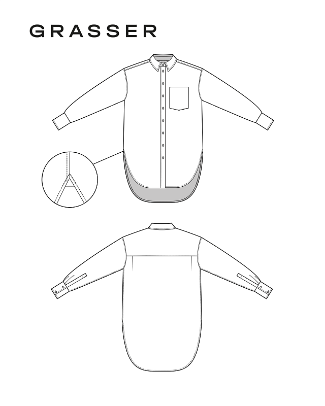 Shirt, pattern №1014